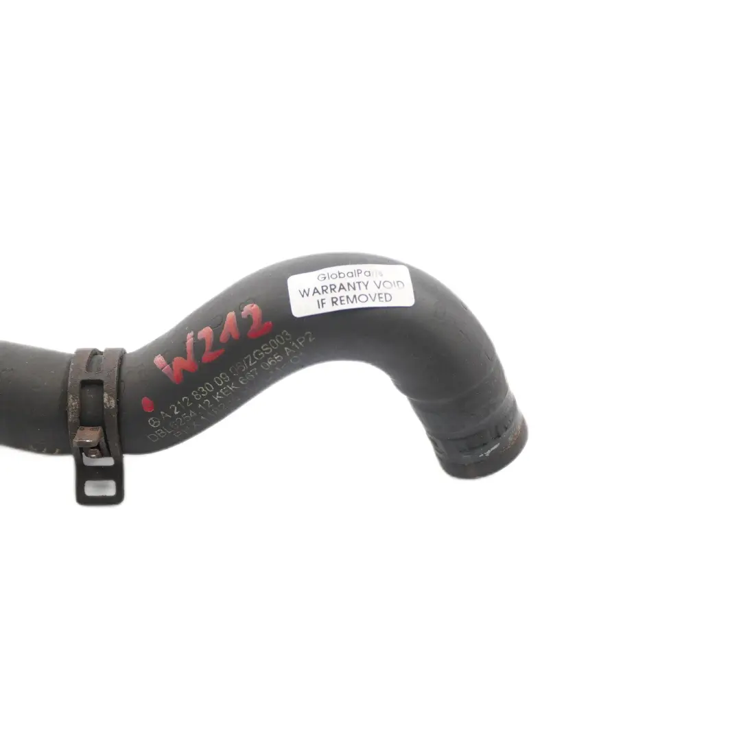 Tuyau d'eau Mercedes W212 Refroidissement Moteur Refroidissement  - SKU A2128300996 - Numéro de pièce A2128300996