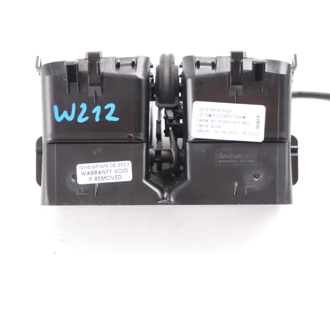 Centre Console Rear Air Vent Nozzle Grill to Mercedes W212 with Part number A2128301354 Mercedes W212 Centre Console Rear Air Vent Nozzle Grill - SKU A2128301354 - Part number A2128301354