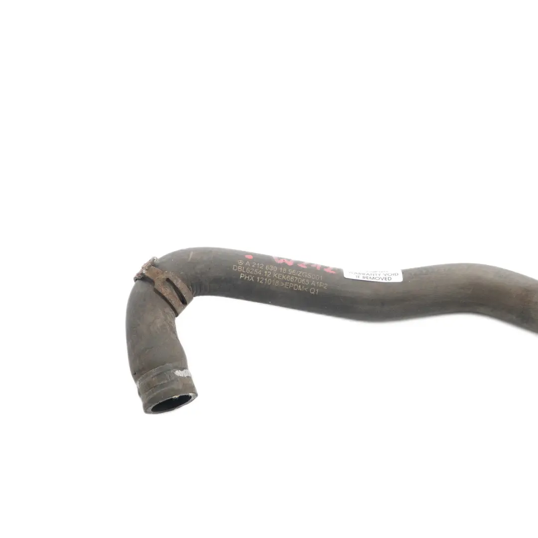  Wasserleitung Mercedes W212 Motor Kühlung Kühlmittel Schlauchleitung - SKU A2128301896 - Teilenummer A2128301896