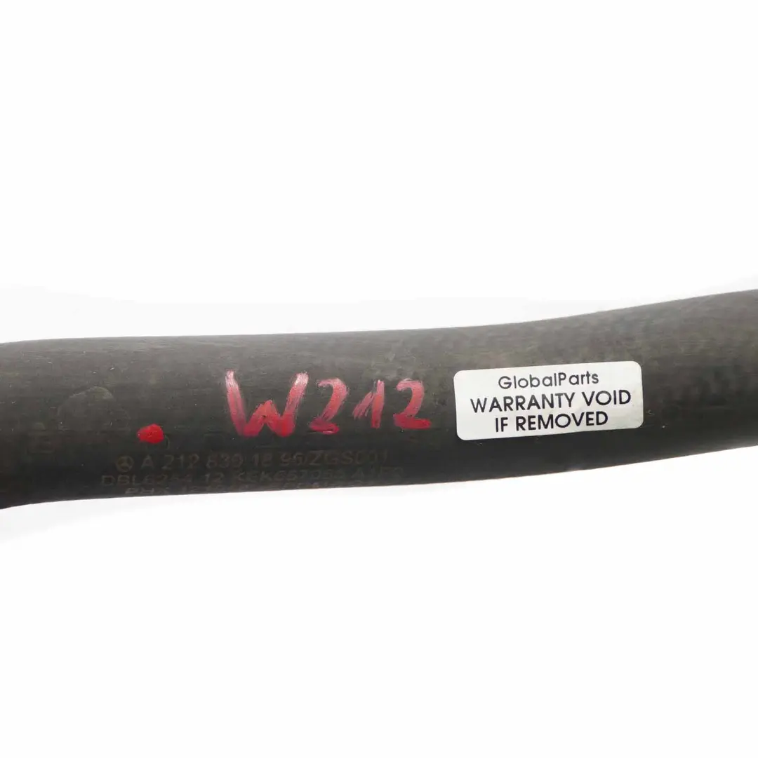  Water Pipe Mercedes W212 Engine Cooling Coolant Hose Line - SKU A2128301896 - Part number A2128301896