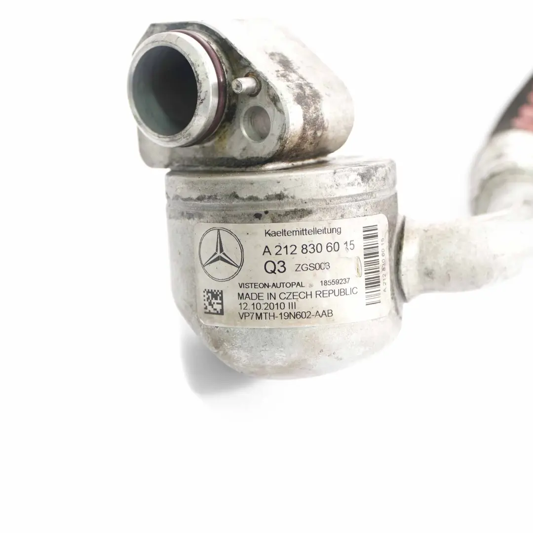Refrigerant Hose Pipe Mercedes W212 Air Conditioning Condenser Line to with Part number A2128302516 Refrigerant Hose Pipe Mercedes W212 Air Conditioning Condenser Line - SKU A2128302516 - Part number A2128302516
