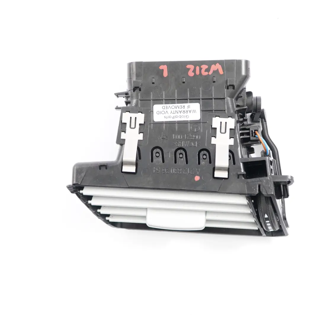 Vent Mercedes W212 Fresh Left N/S Dashboard Trim Panel Grille to Air with Part number A2128302654 Air Vent Mercedes W212 Fresh Left N/S Dashboard Trim Panel Grille - SKU A2128302654 - Part number A2128302654