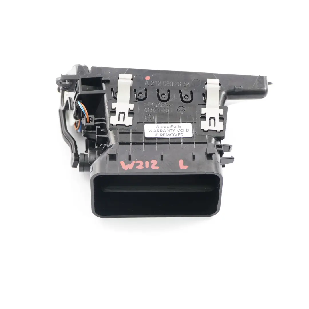Ventilacion Fresco Salpicadero Izquierdo Embellecedor Panel para Mercedes W212 con número de pieza A2128302654 Mercedes W212 Ventilacion Fresco Salpicadero Izquierdo Embellecedor Panel - SKU A2128302654 - Número de pieza A2128302654