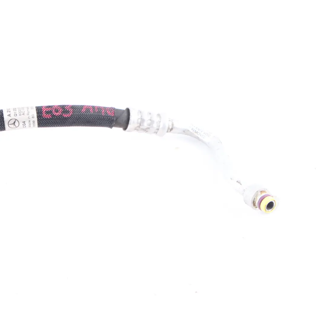 Conditioning Pipe Refrigerant Hose A/C to Mercedes W212 E63 AMG Air with Part number A2128305400 Mercedes W212 E63 AMG Air Conditioning Pipe Refrigerant Hose A/C - SKU A2128305400 - Part number A2128305400