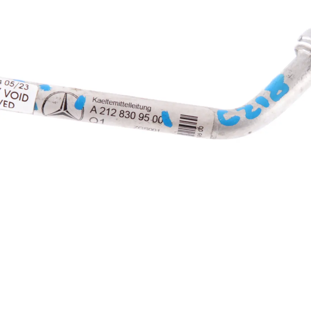 Conditioning Pipe Mercedes W212 CLS W218 Refrigerant Pipe Hose to Air with Part number A2128309500 Air Conditioning Pipe Mercedes W212 CLS W218 Refrigerant Pipe Hose - SKU A2128309500 - Part number A2128309500