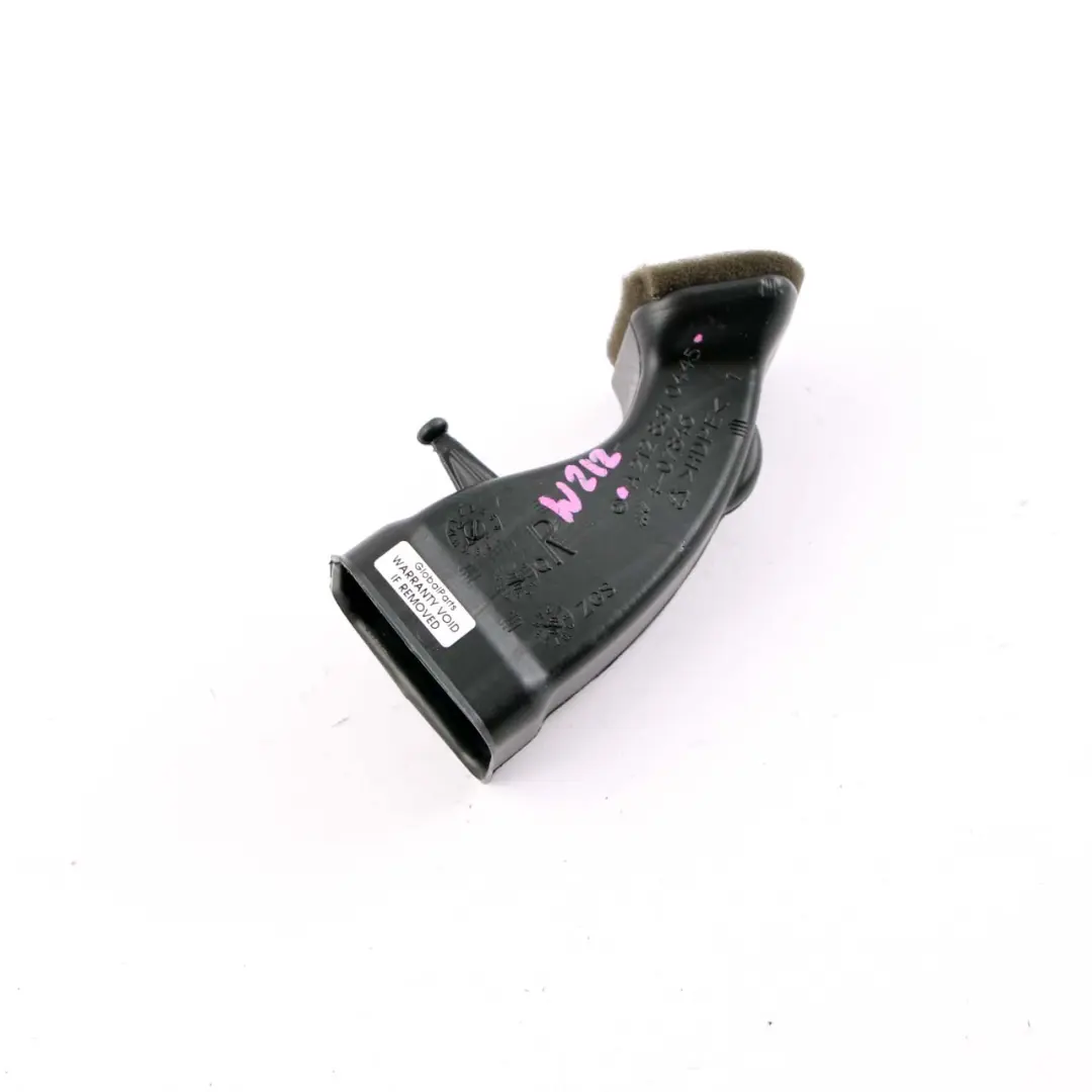 Mercedes W212 Air Intake Inlet Duct Hose Pipe Channel Right O/S - SKU A2128310445 - Part number A2128310445
