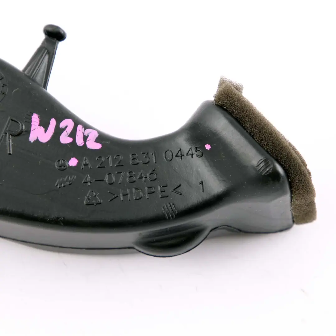 Mercedes W212 Air Intake Inlet Duct Hose Pipe Channel Right O/S - SKU A2128310445 - Part number A2128310445