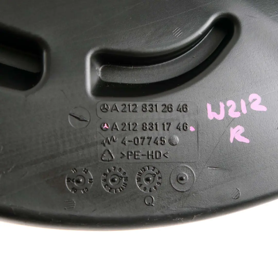 Mercedes W212 Air Intake Duct Hose Pipe Right O/S Channel - SKU A2128311746 - Part number A2128311746