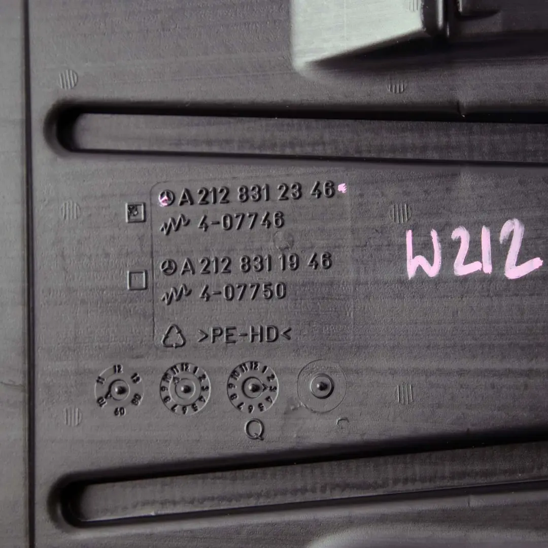 Mercedes W212 Air Duct Vent Left N/S Channel - SKU A2128312346 - Part number A2128312346