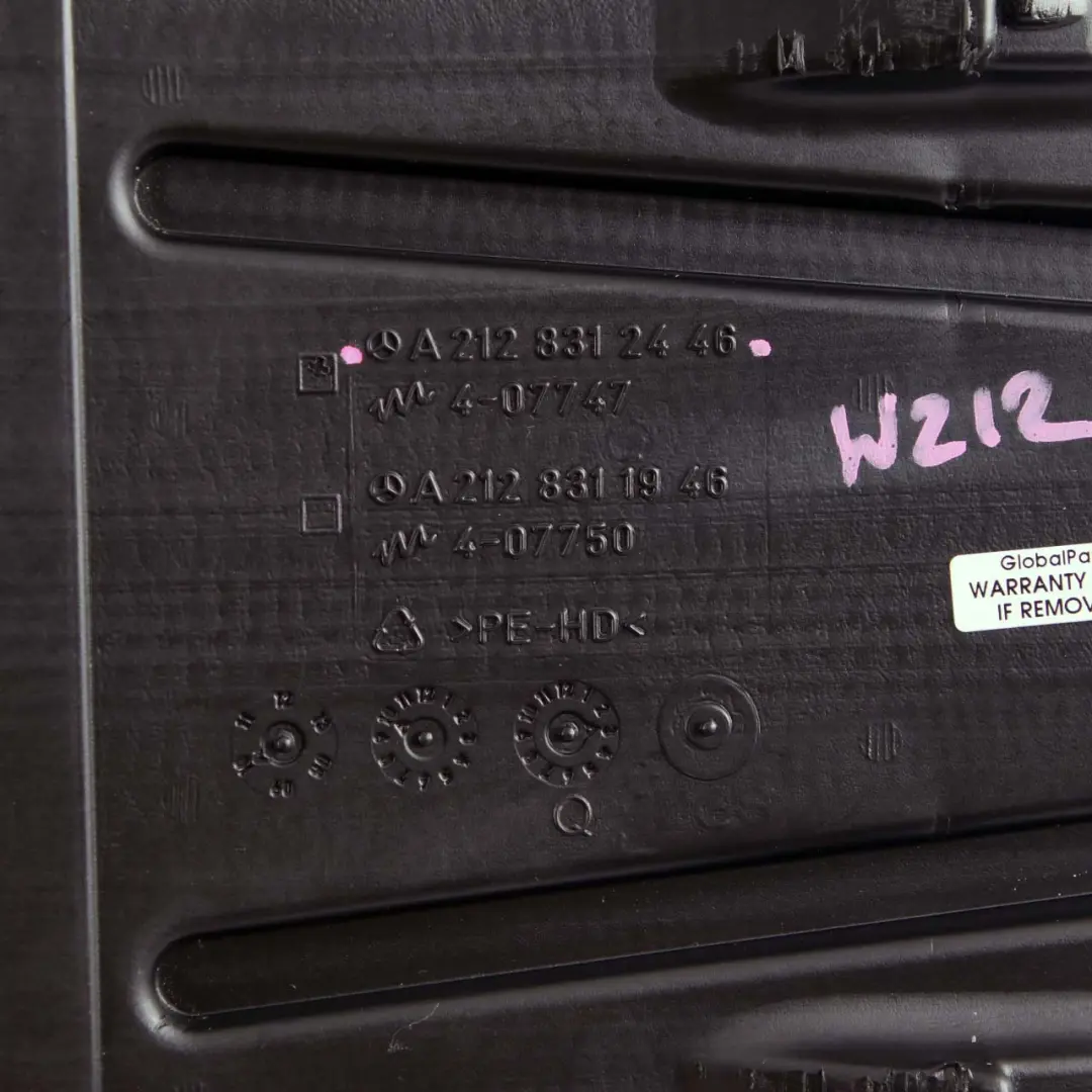 Duct Vent Right O/S Channel to Mercedes W212 Air with Part number A2128312446 Mercedes W212 Air Duct Vent Right O/S Channel - SKU A2128312446 - Part number A2128312446