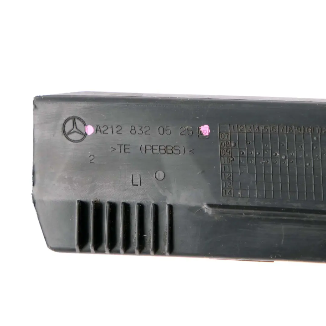 Mercedes W212 Water Drain Hose Line Left N/S Fitting Lower - SKU A2128320525 - Part number A2128320525