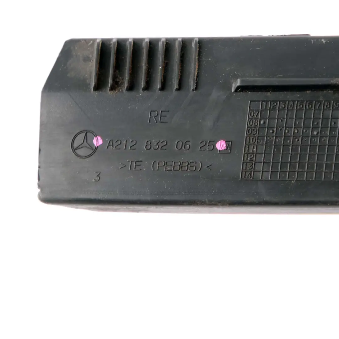 Mercedes W212 Water Drain Hose Line Right O/S Fitting Lower - SKU A2128320625 - Part number A2128320625