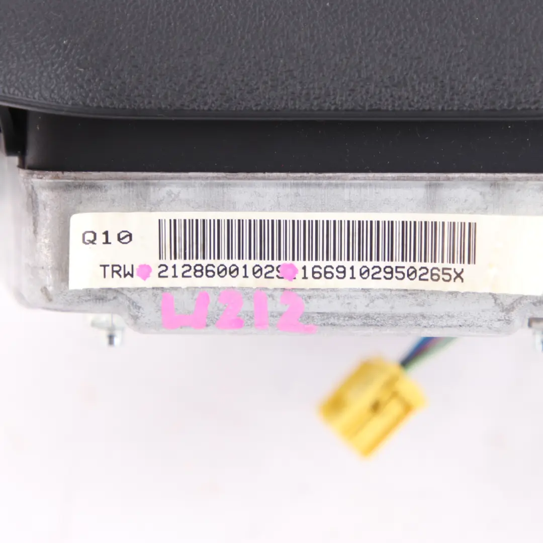 Mercedes W212 Airbag volante Airbag conducente Nero - SKU A2128600102 - Numero di parte A2128600102