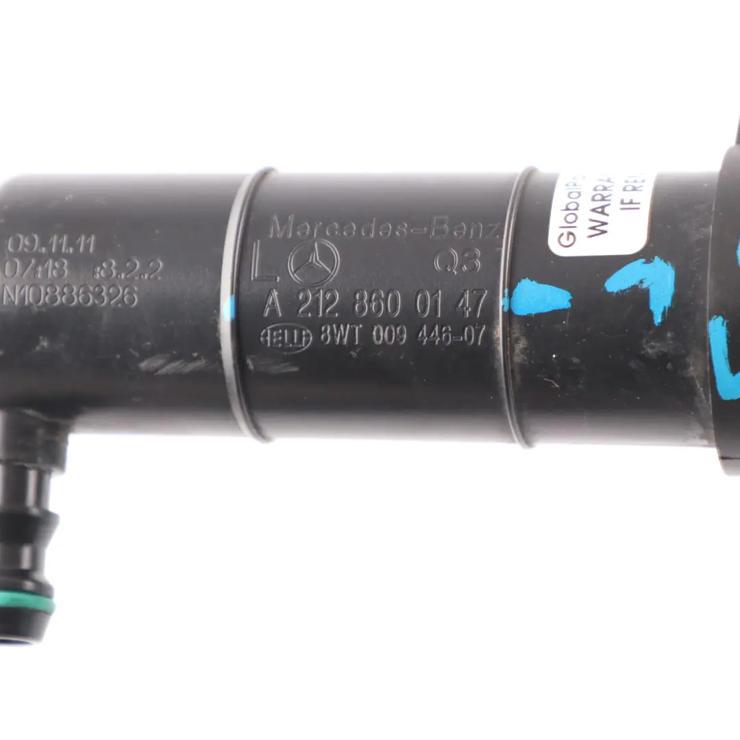 Mercedes W212 Headlight Headlamp Washer Spray Nozzle Jet Left N/S - SKU A2128600147-1 - Part number A2128600147