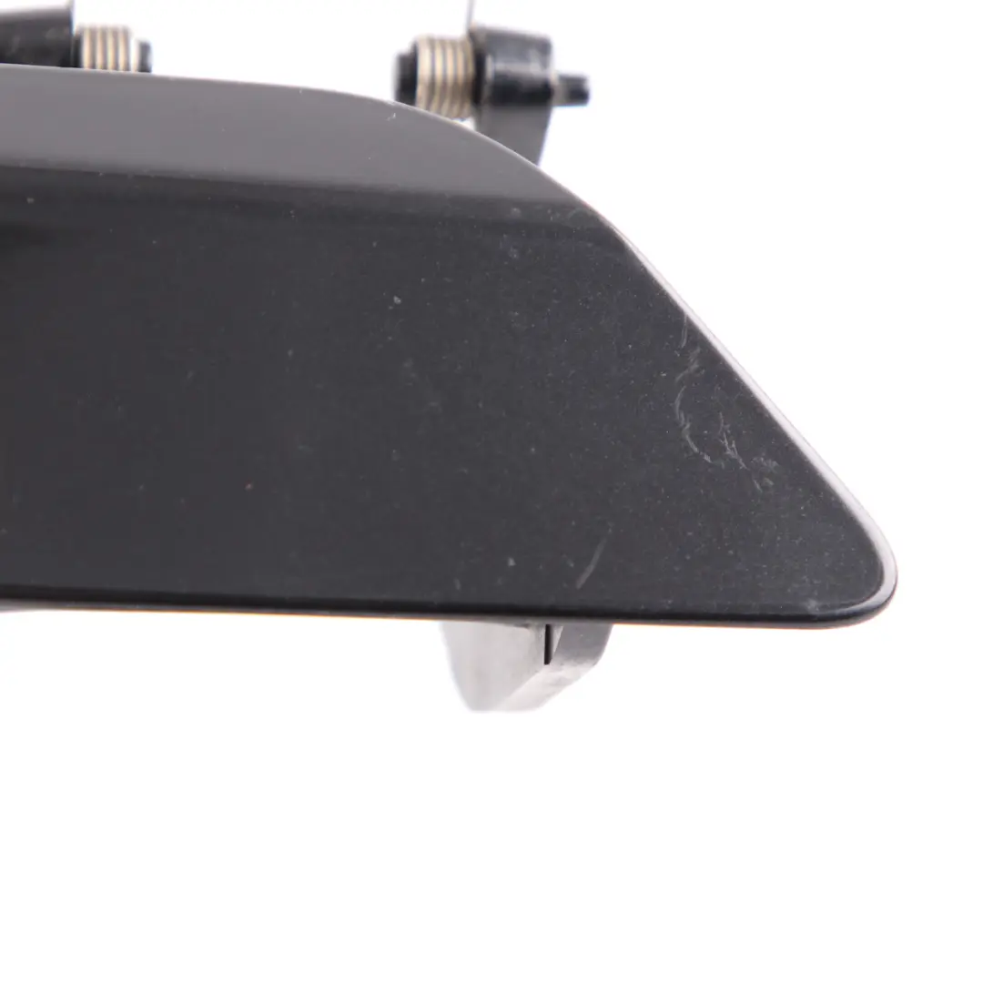 Mercedes W212 Front Light Washer Cover Right O/S Obsidian Black 197 - SKU A2128600208-OB - Part number A2128600208