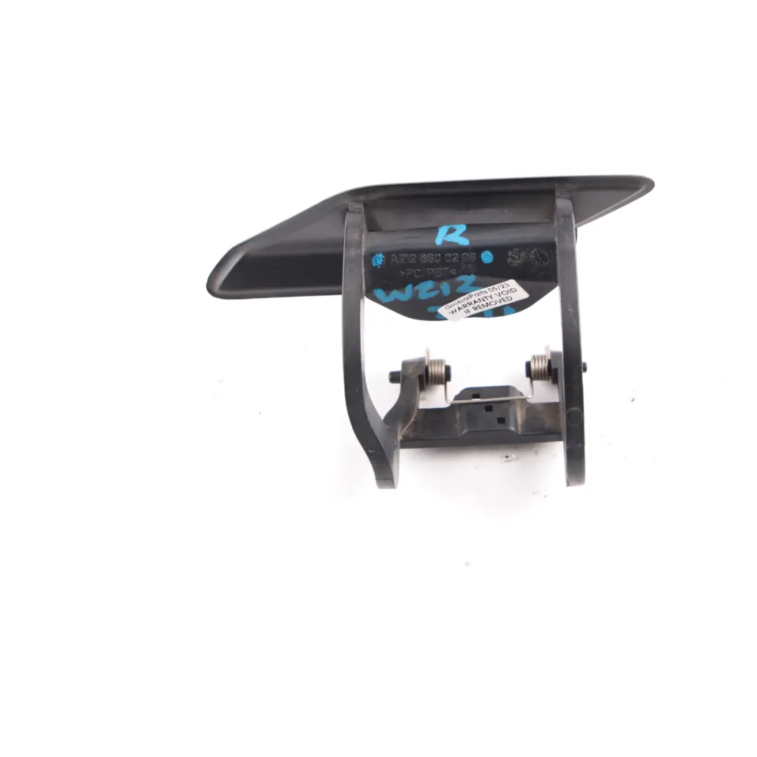 Frontlicht Wascher Abdeckung Rechts Obsidian Schwarz 197 für Mercedes W212 mit Teilenummer A2128600208 Mercedes W212 Frontlicht Wascher Abdeckung Rechts Obsidian Schwarz 197 - SKU A2128600208-OB - Teilenummer A2128600208