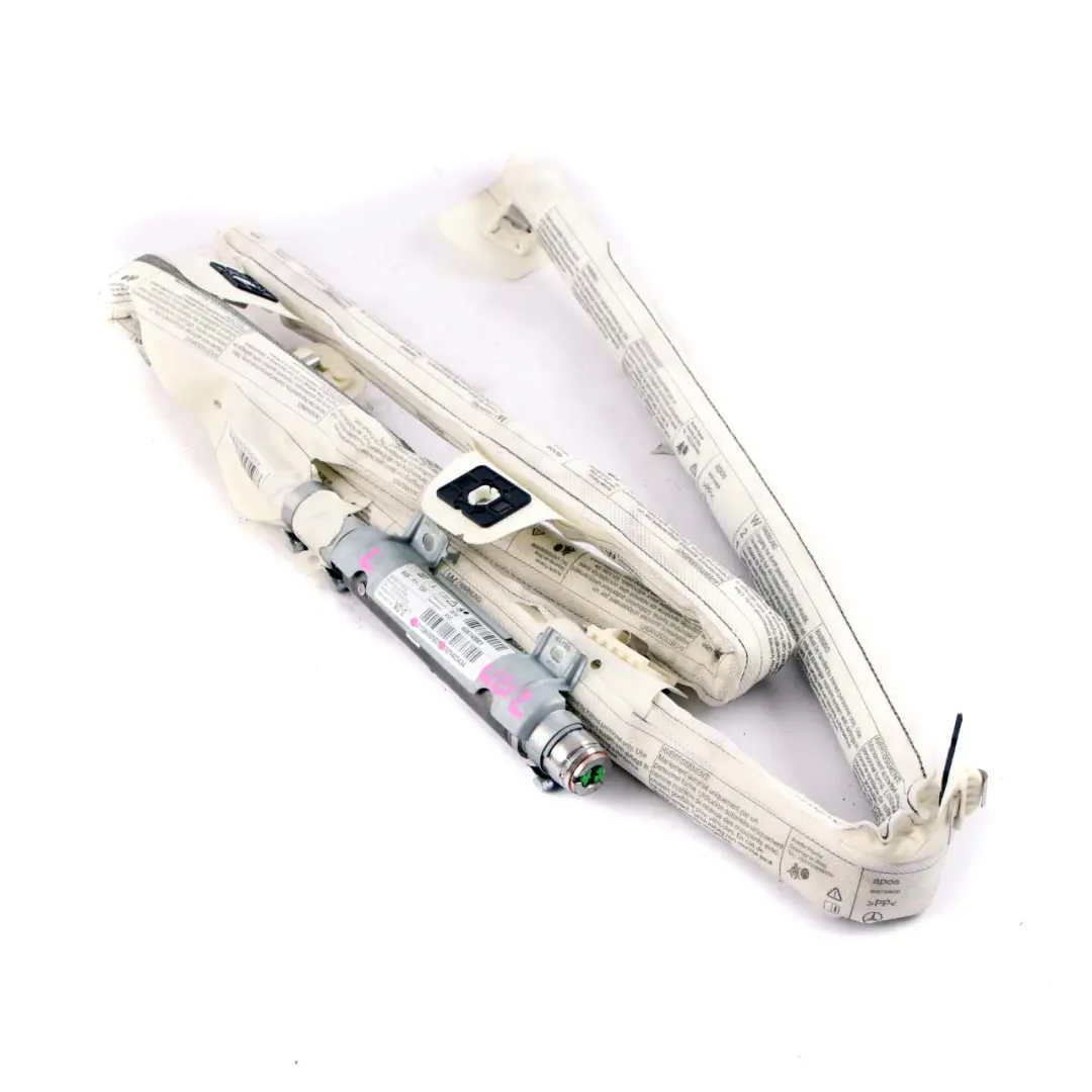 Modulo Aria Testa Tenda Tetto Sinistra per Mercedes W212 con numero di parte A2128600502 Mercedes W212 Modulo Aria Testa Tenda Tetto Sinistra - SKU A2128600502 - Numero di parte A2128600502