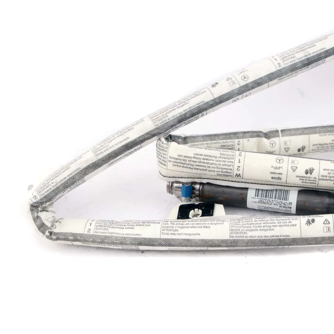 Mercedes W212 Head Air Module Roof Curtain Left N/S - SKU A2128600502 - Part number A2128600502