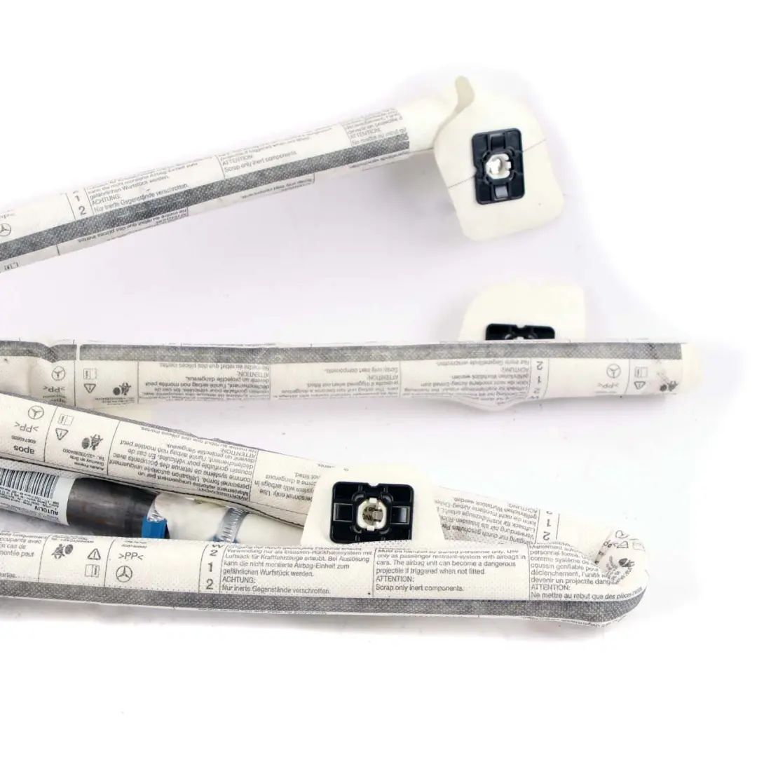 Cabeza Módulo Aire Techo Cortina Izquierda para Mercedes W212 con número de pieza A2128600502 Mercedes W212 Cabeza Módulo Aire Techo Cortina Izquierda - SKU A2128600502 - Número de pieza A2128600502