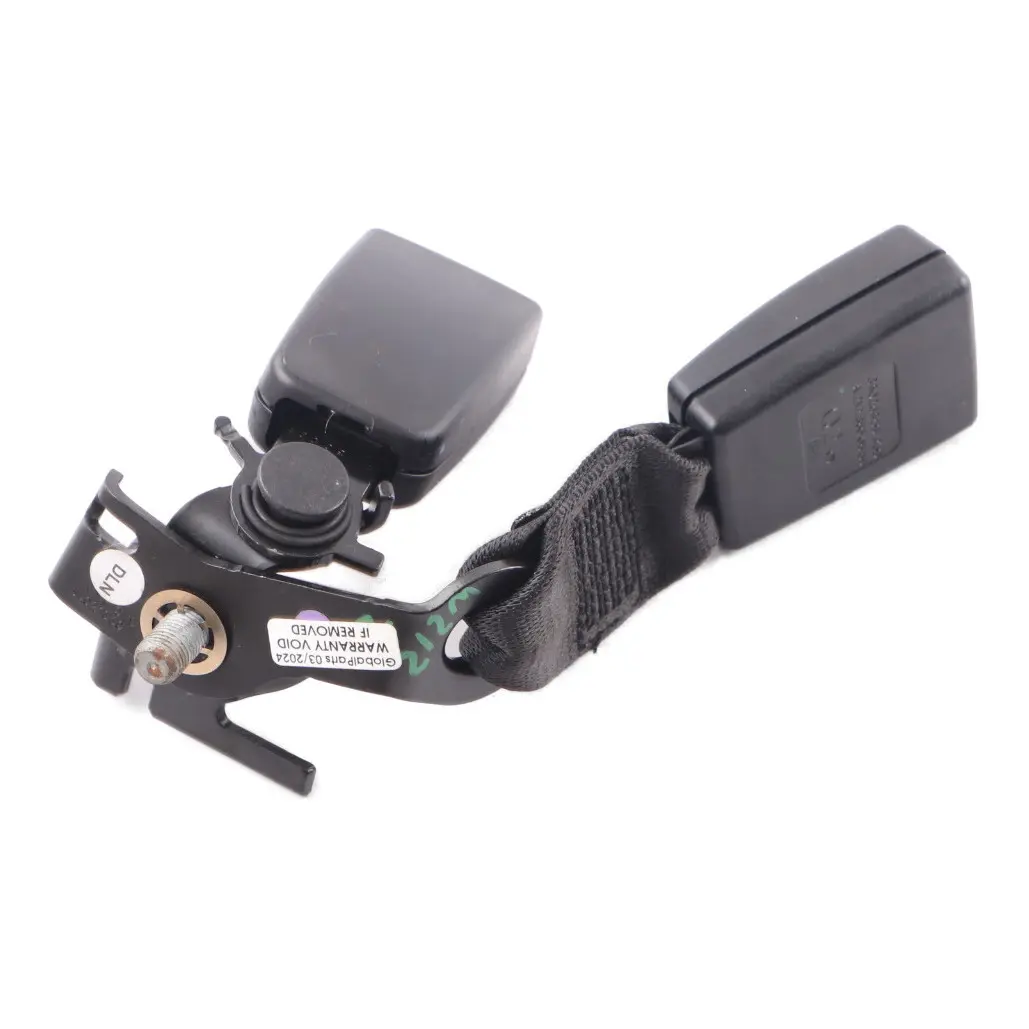 Seat Belt Buckle Mercedes W212 CLS C218 Rear Middle Centre Right O/S - SKU A2128600669 - Part number A2128600669