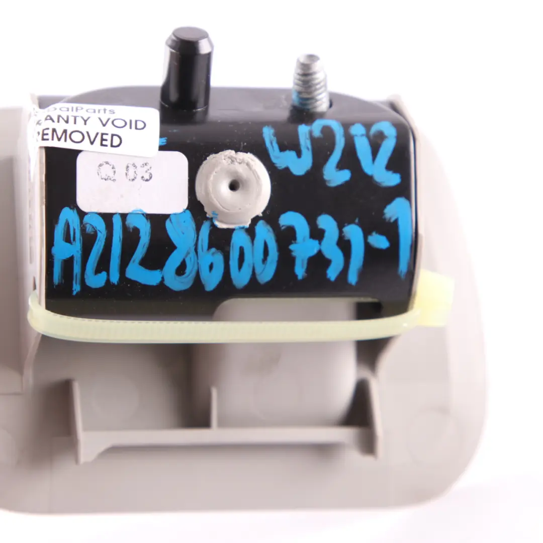 Parcel Shelf Bracket Interior Hook Rear Left N/S Grey to Mercedes W212 with Part number A2128600731 Mercedes W212 Parcel Shelf Bracket Interior Hook Rear Left N/S Grey - SKU A2128600731-1 - Part number A2128600731