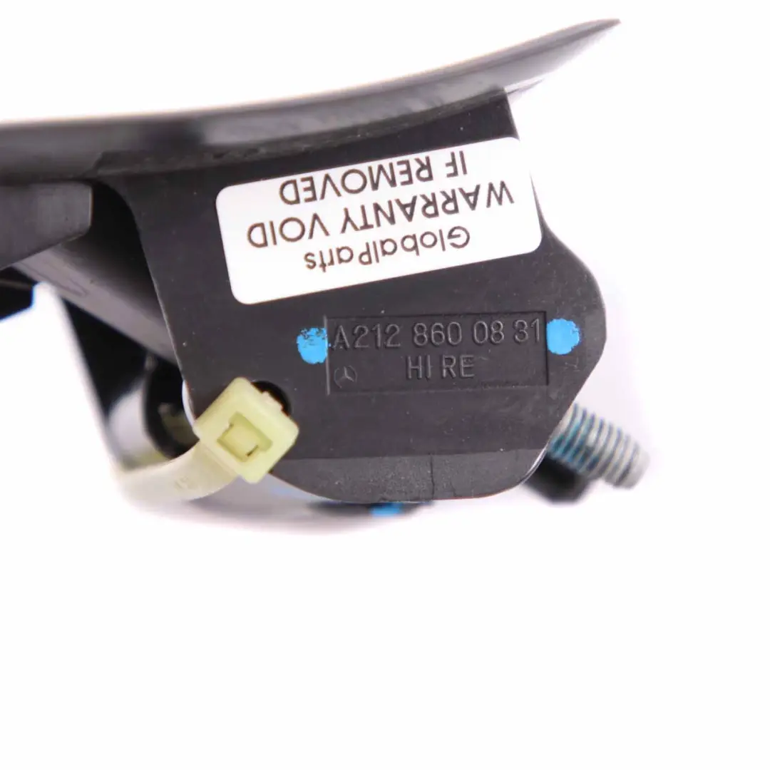 Mercedes W212 Parcela Estante Soporte Interior Gancho Trasero Derecho Negro - SKU A2128600831 - Número de pieza A2128600831
