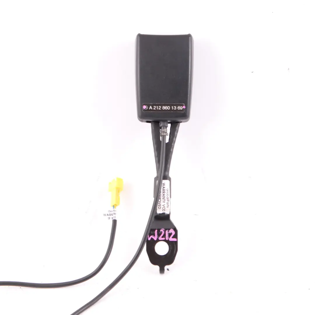 Cintura Inferiore Mercedes W212 Tensionatore Fibbia Anteriore Destra - SKU A2128601369 - Numero di parte A2128601369