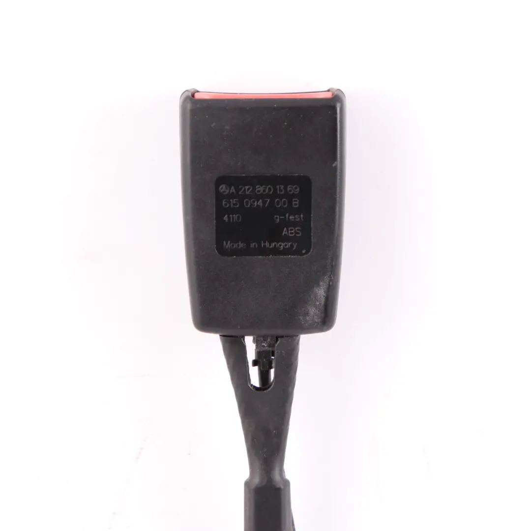 Zapinka Pasa Bezpieczeństwa Przód do Mercedes W212 o numerze A2128601369 Mercedes W212 Zapinka Pasa Bezpieczeństwa Przód - SKU A2128601369 - Numer Części A2128601369