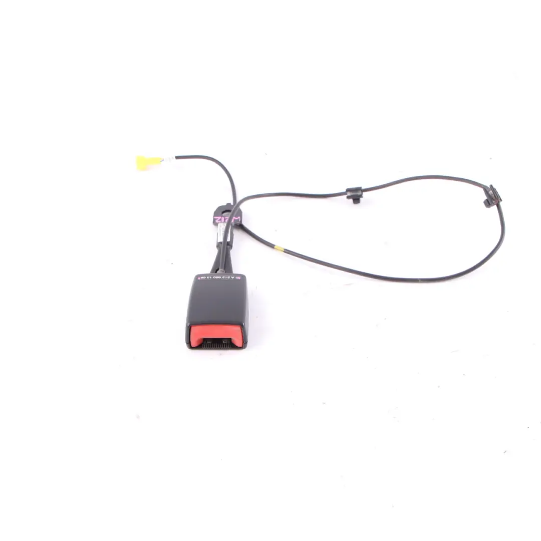 Lower Belt Mercedes W212 Tensioner Buckle Front Left Right to Seat with Part number A2128601369 Seat Lower Belt Mercedes W212 Tensioner Buckle Front Left Right - SKU A2128601369 - Part number A2128601369