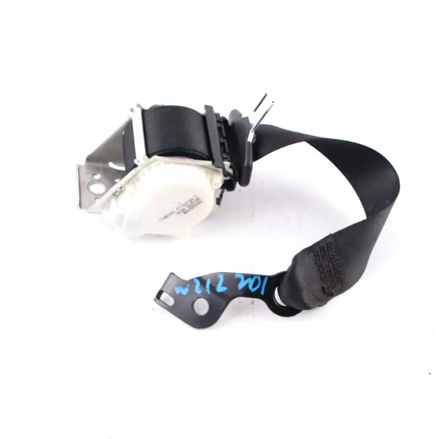 Mercedes W212 Cinturón de seguridad trasero Cinturón central Negro - SKU A2128601485 - Número de pieza A2128601485