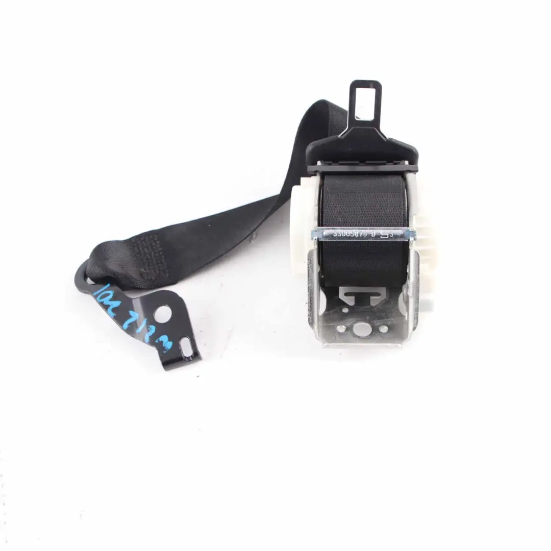 Mercedes W212 Rear Seat Belt Center Middle Safety Belt Black - SKU A2128601485 - Part number A2128601485