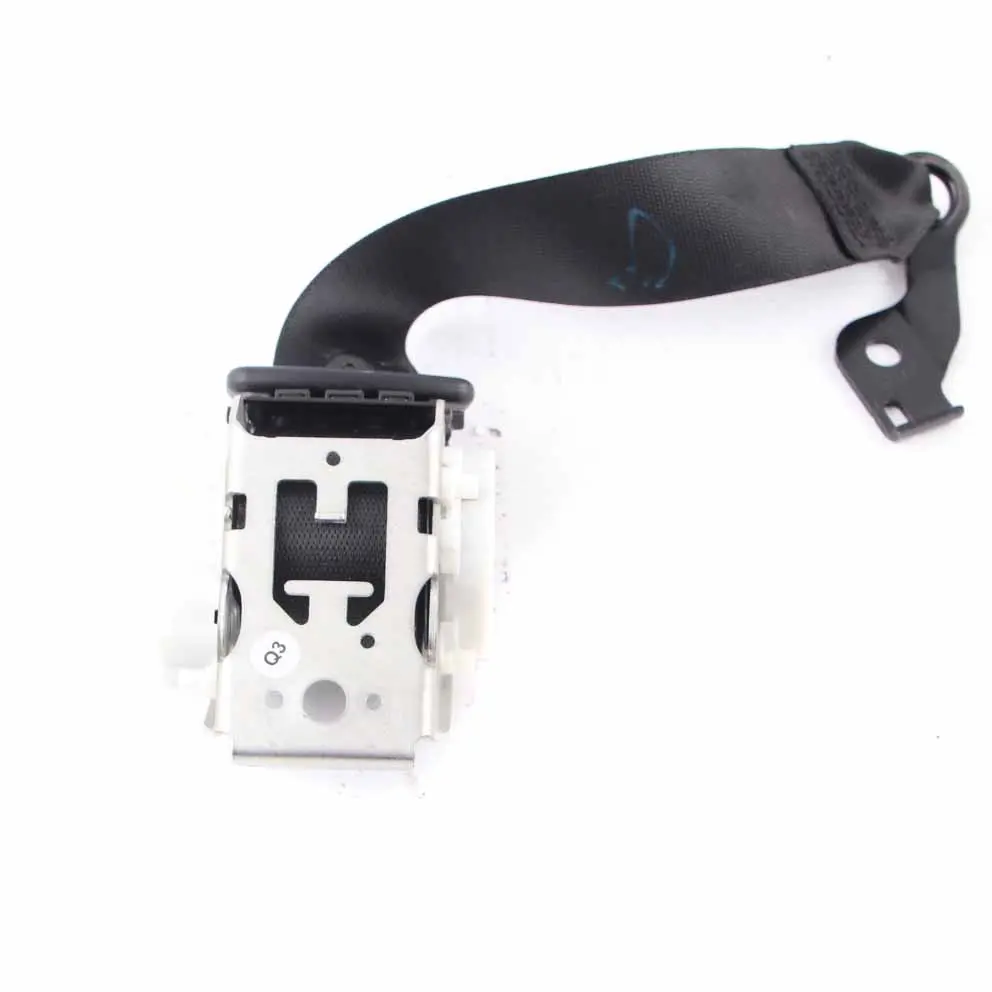 Mercedes W212 Rear Seat Belt Center Middle Safety Belt Black - SKU A2128601485 - Part number A2128601485