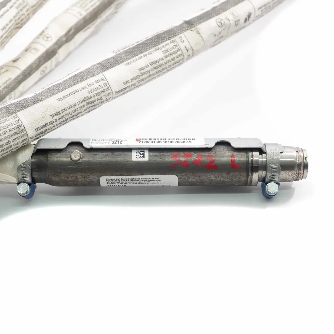 Techo Mercedes S212 Touring Airbag De Cabeza Izquierdo para Cortina De con número de pieza A2128601902 Cortina De Techo Mercedes S212 Touring Airbag De Cabeza Izquierdo - SKU A2128601902 - Número de pieza A2128601902