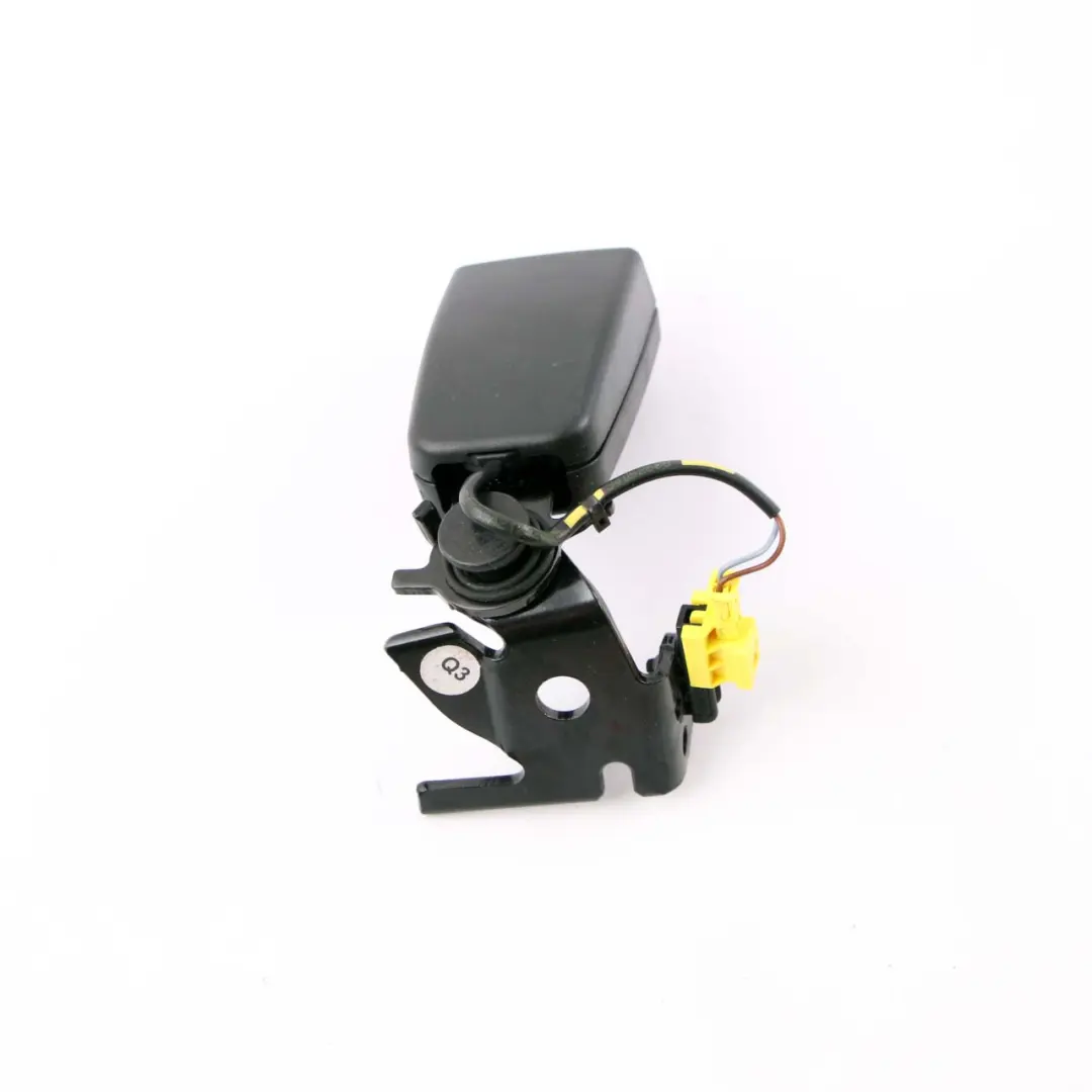 Lower Belt Tensioner Buckle Rear Left N/S to Mercedes W212 Seat with Part number A2128601969 Mercedes W212 Seat Lower Belt Tensioner Buckle Rear Left N/S - SKU A2128601969 - Part number A2128601969