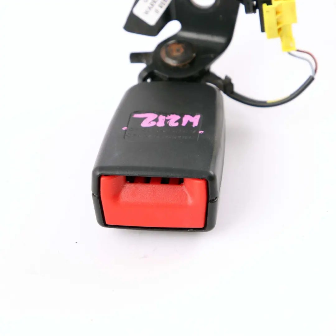 Lower Belt Tensioner Buckle Rear Left N/S to Mercedes W212 Seat with Part number A2128601969 Mercedes W212 Seat Lower Belt Tensioner Buckle Rear Left N/S - SKU A2128601969 - Part number A2128601969