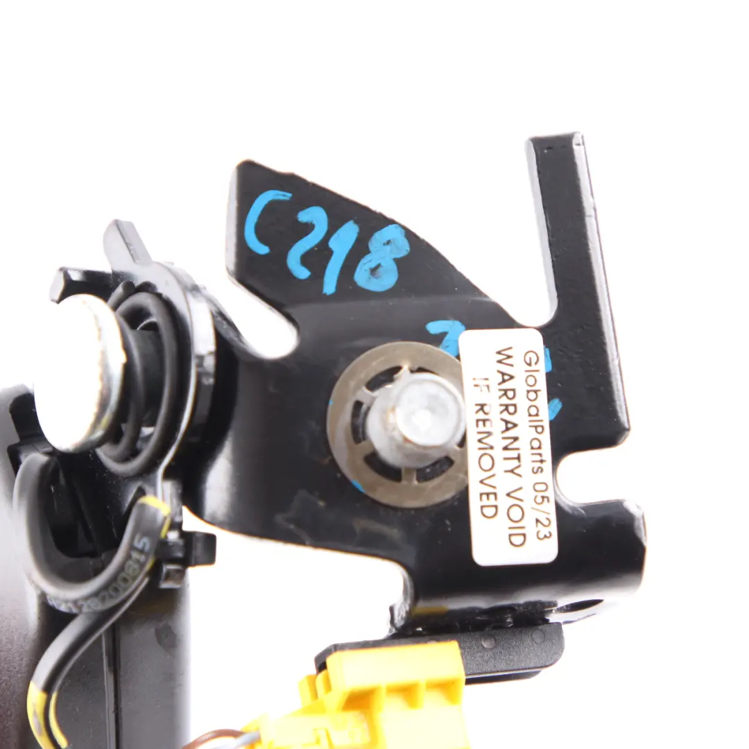 W218 Seat Belt Buckle Tensioner Rear Right O/S to Mercedes W212 CLS with Part number A2128602069 Mercedes W212 CLS W218 Seat Belt Buckle Tensioner Rear Right O/S - SKU A2128602069 - Part number A2128602069