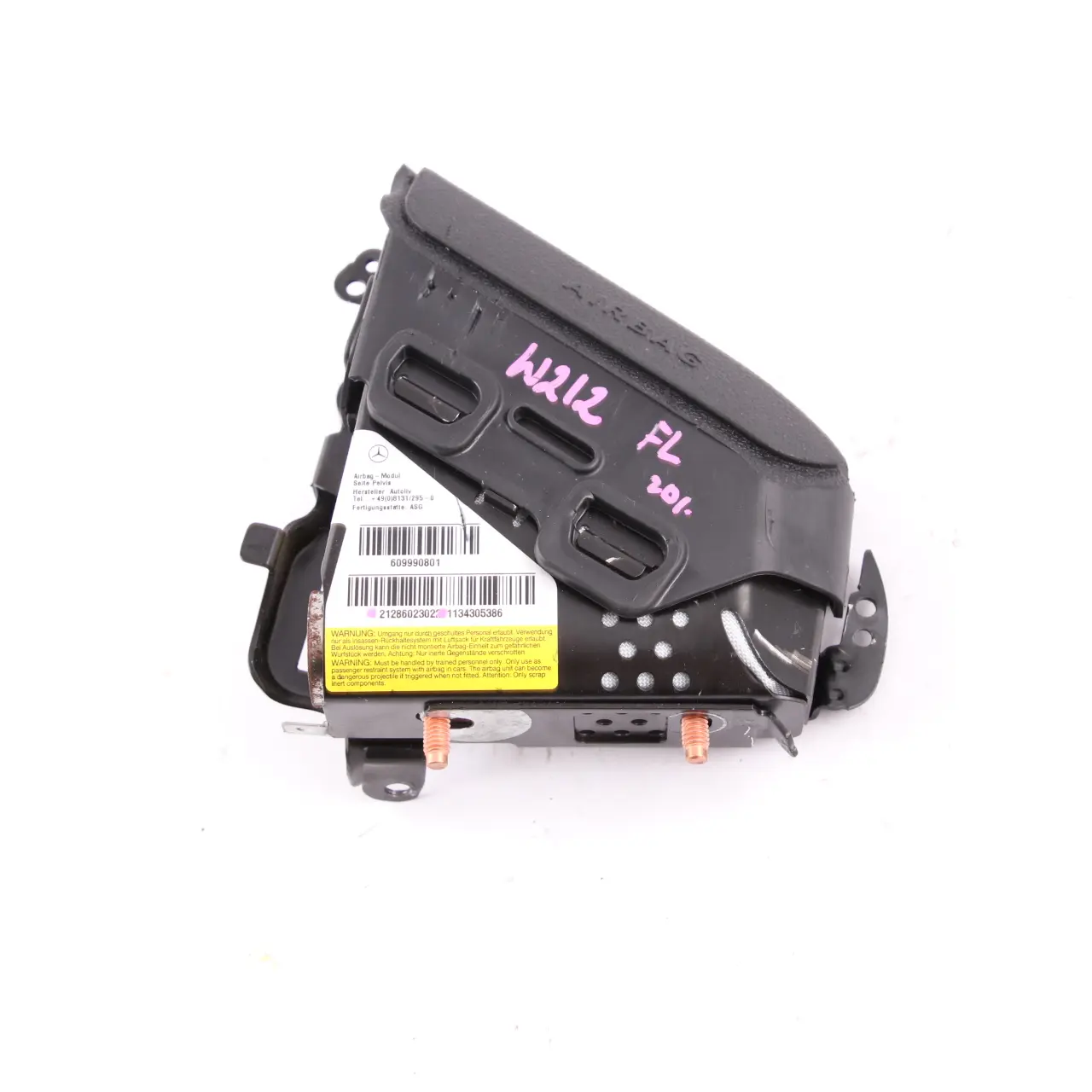 Mercedes W212 Modulo Aria Sedile Anteriore Sinistro Bacino A2128602302
