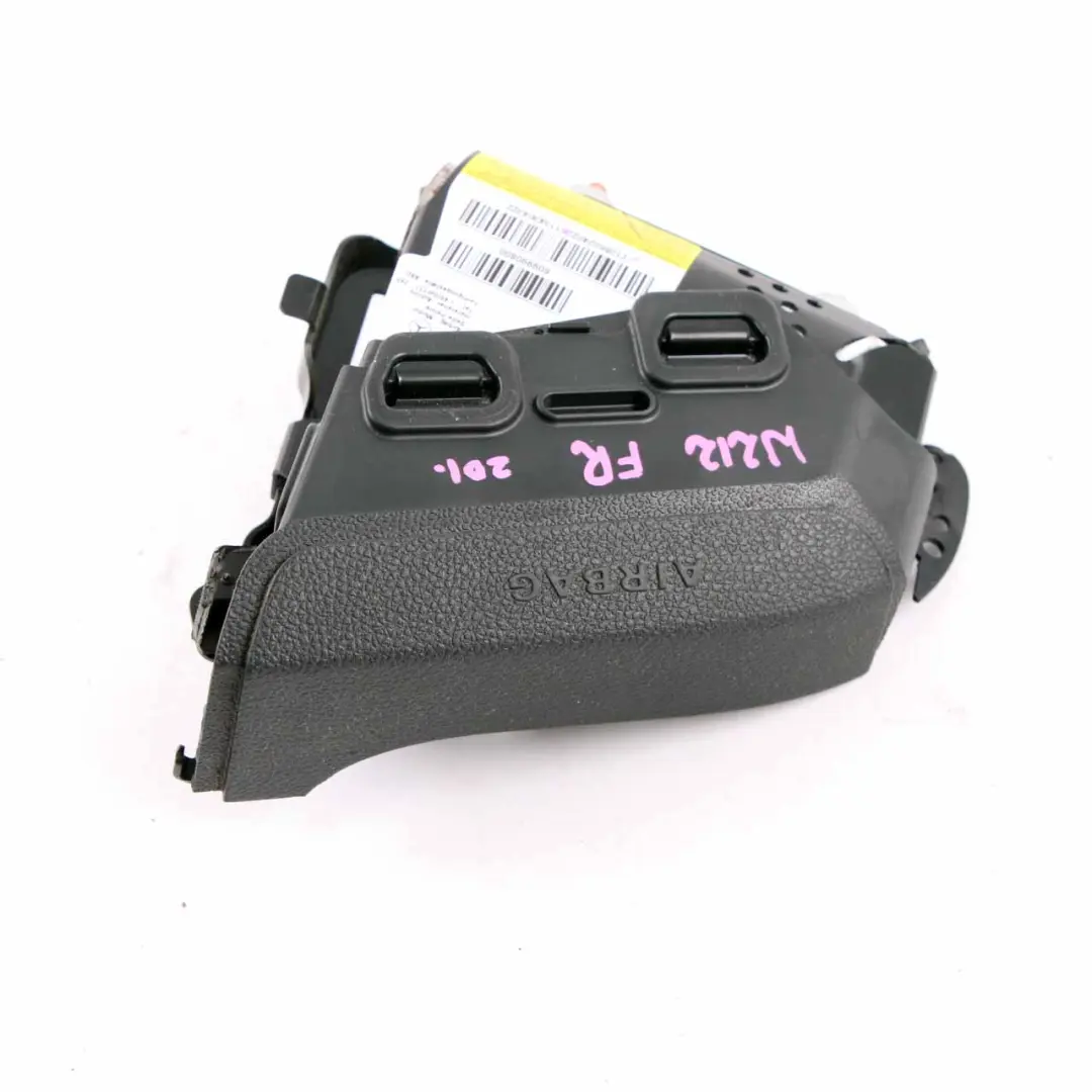Airbag Front Right O/S Pelvis Air Bag Safety Unit to Mercedes W212 Seat with Part number A2128602402 Mercedes W212 Seat Airbag Front Right O/S Pelvis Air Bag Safety Unit - SKU A2128602402 - Part number A2128602402