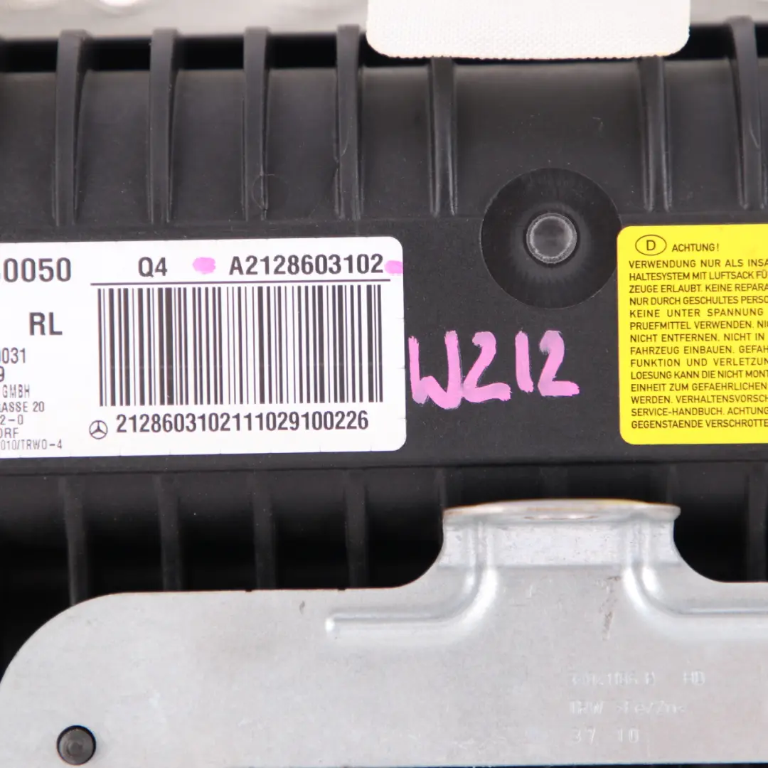 Mercedes W212 Module D'Air Tableau Bord Unité Avant Côté Passager - SKU A2128603102 - Numéro de pièce A2128603102