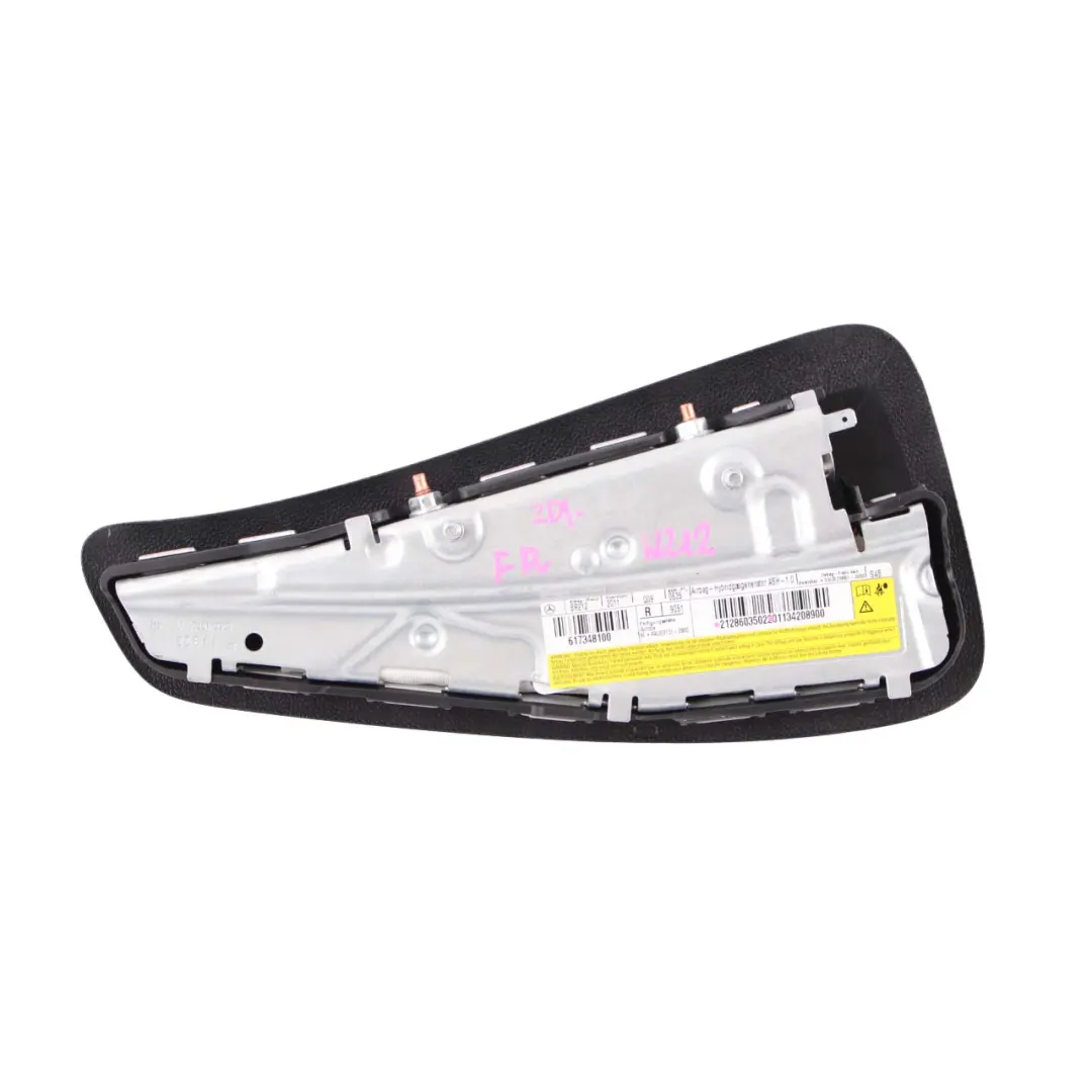 Mercedes W212 Sedile Anteriore Destro O/S Modulo Aria Bag Nero - SKU A2128603502 - Numero di parte A2128603502