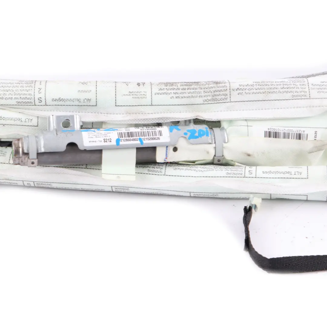 Roof Curtain Touring Head Airbag Right O/S to Mercedes S212 with Part number A2128604802 Mercedes S212 Roof Curtain Touring Head Airbag Right O/S - SKU A2128604802 - Part number A2128604802