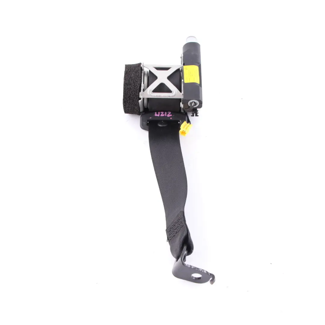 Mercedes W212 Seat Belt Safety Rear Right O/S Black - SKU A2128605485 - Part number A2128605485