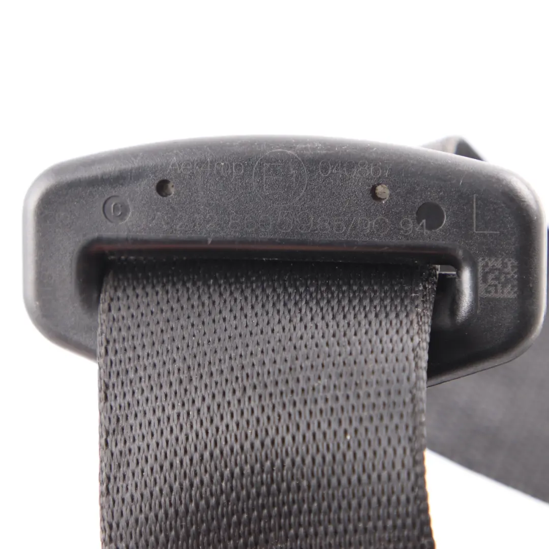 Belt Rear Left N/S Safety Belt Black to Mercedes W212 Estate Seat with Part number A2128605985 Mercedes W212 Estate Seat Belt Rear Left N/S Safety Belt Black - SKU A2128605985 - Part number A2128605985