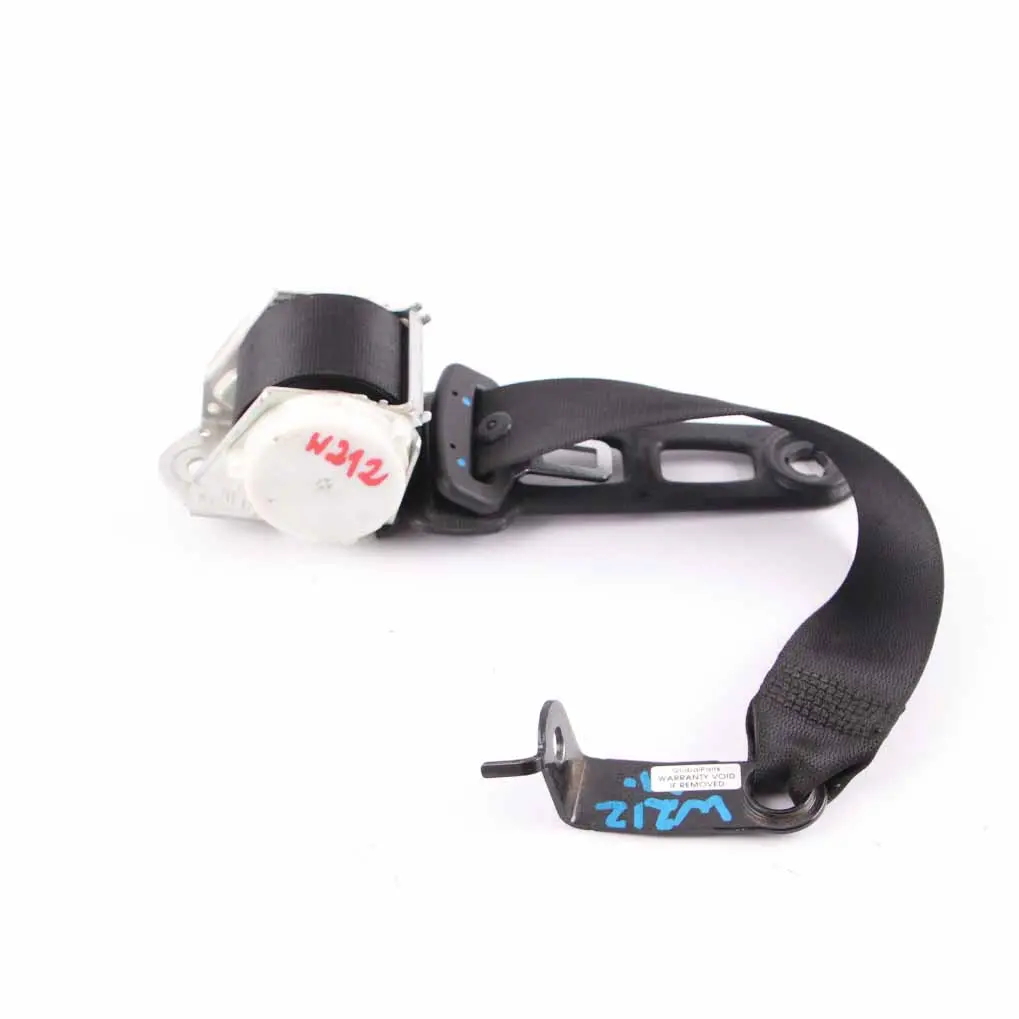 Mercedes S212 Cintura di sicurezza posteriore sinistra Nero - SKU A2128606385 - Numero di parte A2128606385