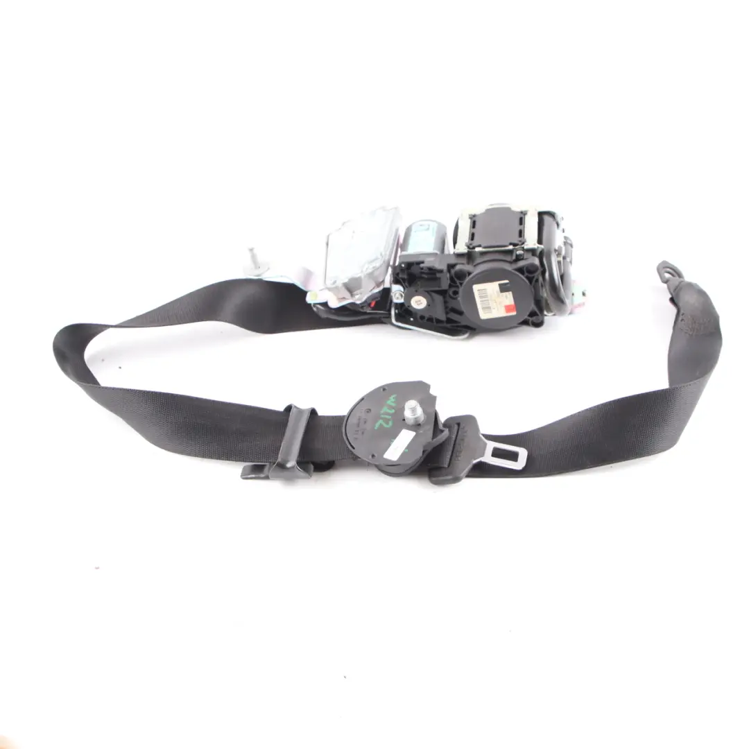 Seat Belt Mercedes W212 Front Left N/S Safety Seatbelt Black - SKU A2128606585 - Part number A2128606585