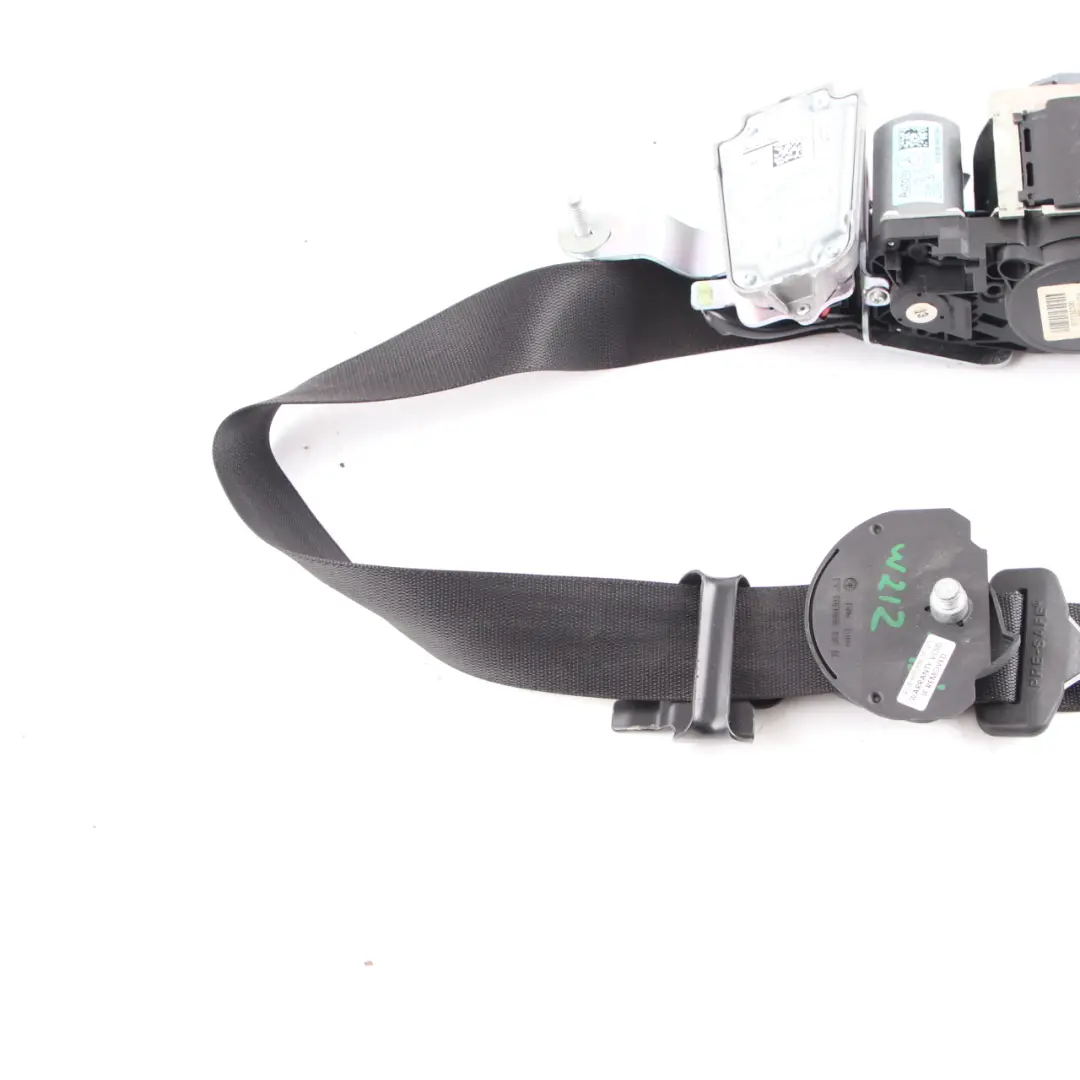 Seat Belt Mercedes W212 Front Left N/S Safety Seatbelt Black - SKU A2128606585 - Part number A2128606585