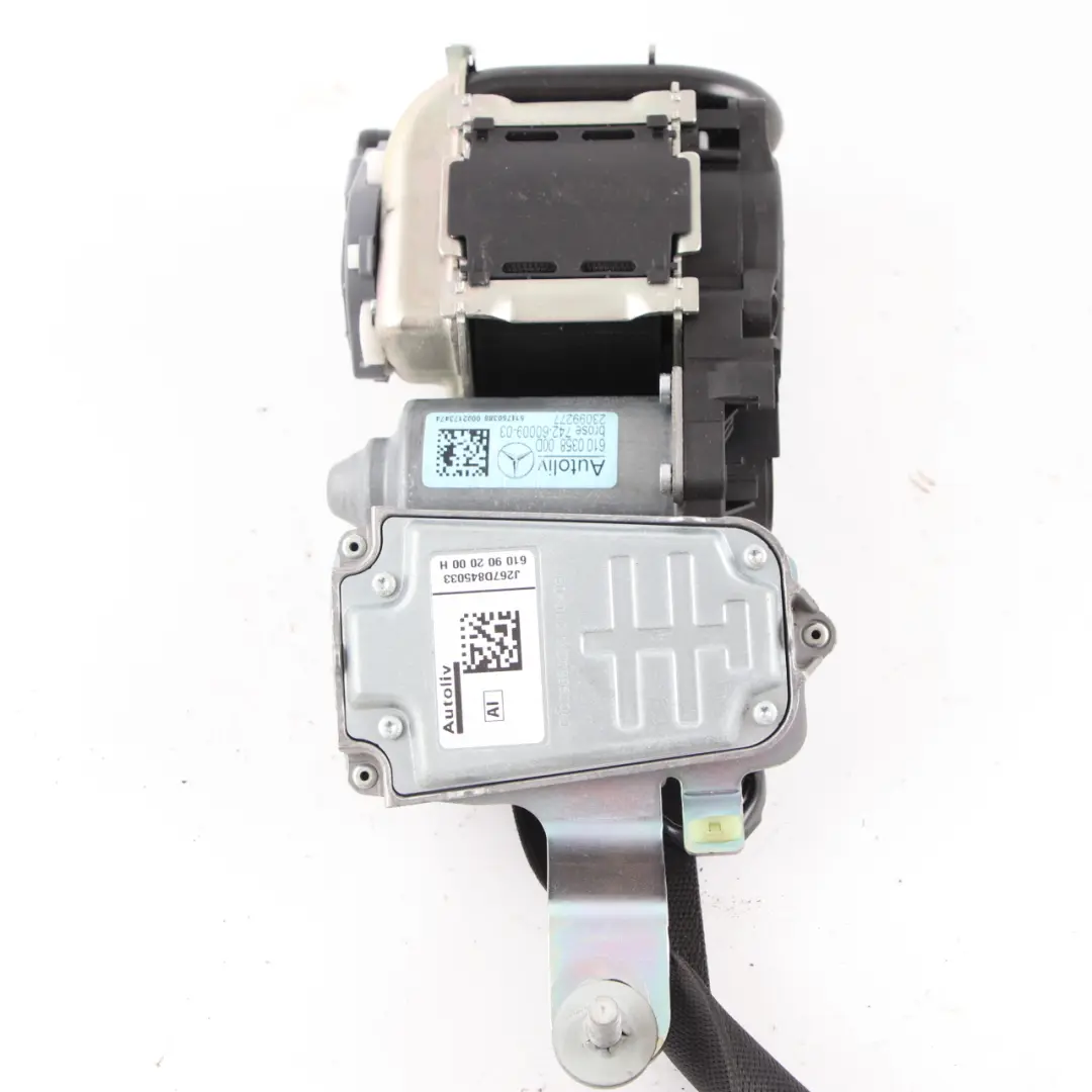  Ceinture de sécurité Mercedes W212 Ceinture sécurité avant noire - SKU A2128606585 - Numéro de pièce A2128606585