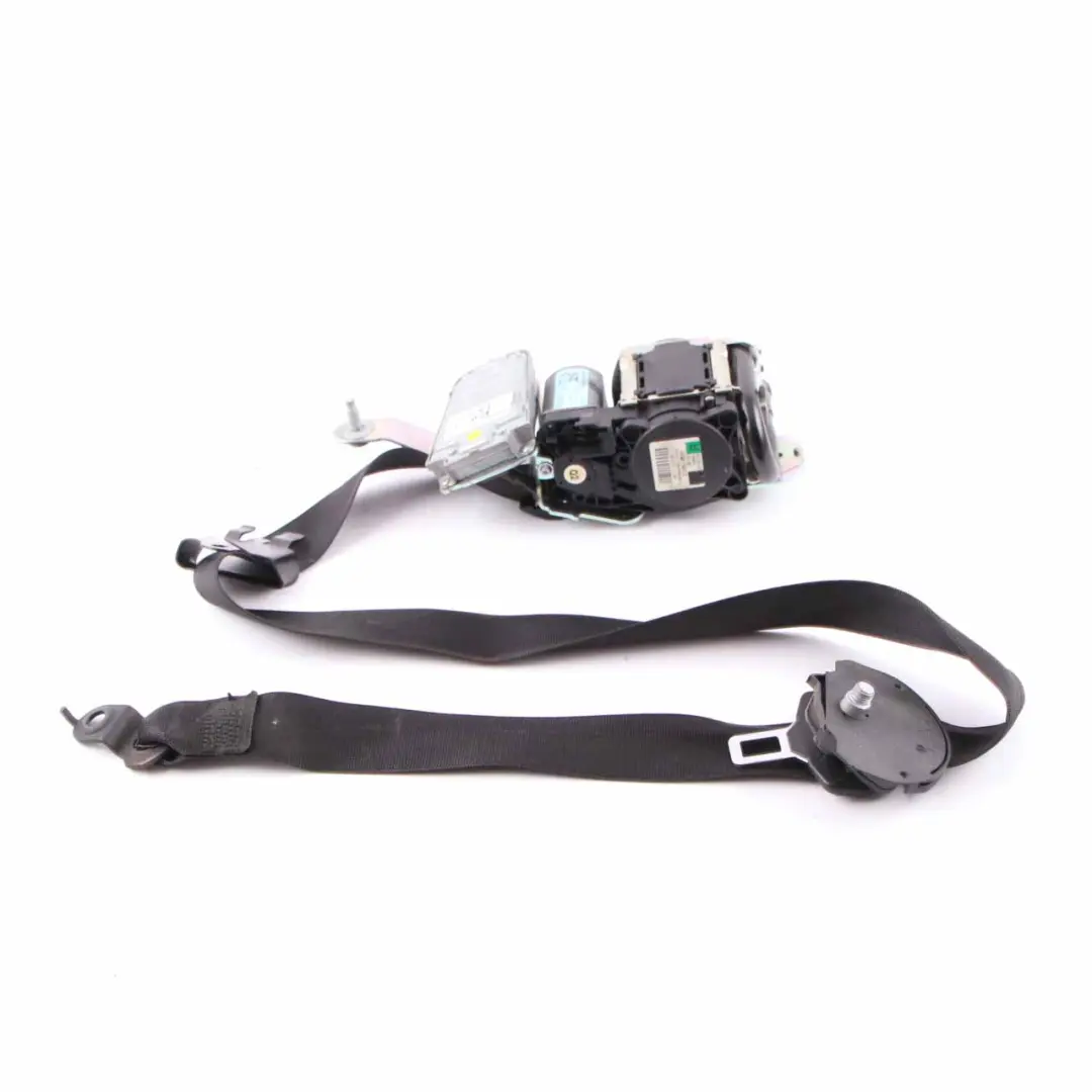 Mercedes W212 Upper Belt Front Right O/S Black Seatbelt - SKU A2128606685 - Part number A2128606685
