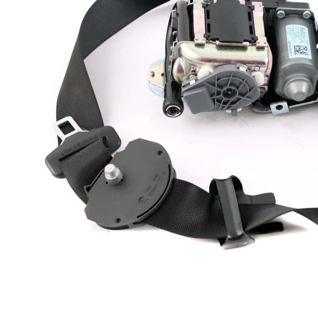 Mercedes W212 Sicherheitsgurt Vorne Links Schwarz - SKU A2128607585 - Teilenummer A2128607585