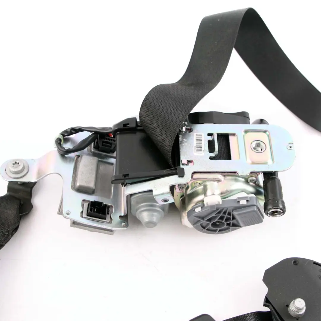 Mercedes W212 Seat Belt Safety Front Left N/S Black - SKU A2128607585 - Part number A2128607585